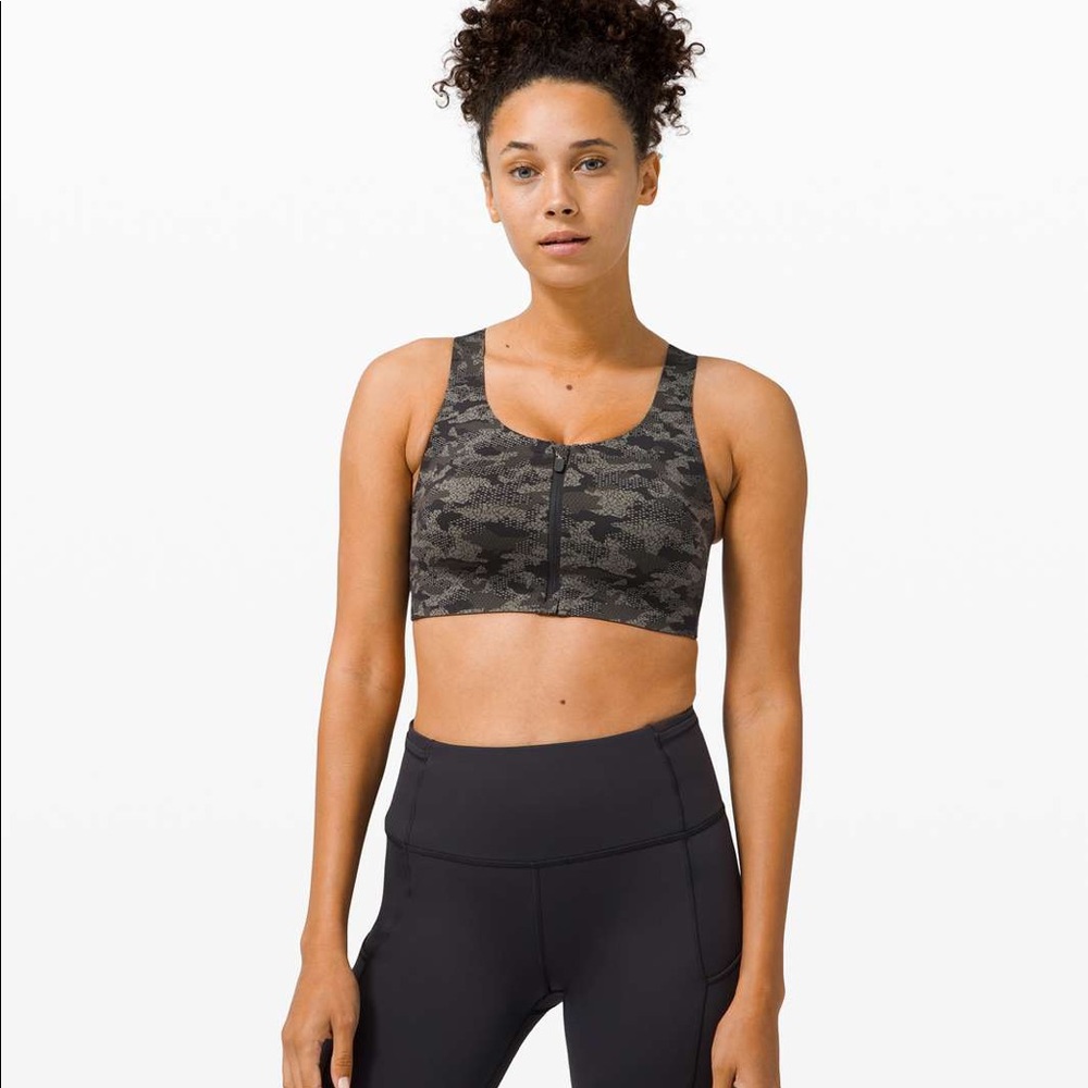 Lululemon Enlite zip front bra 36D (2 available)